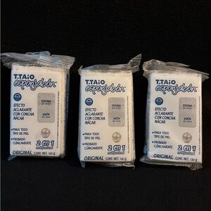Mexican Ttaio Esponjabon soap 3 piece